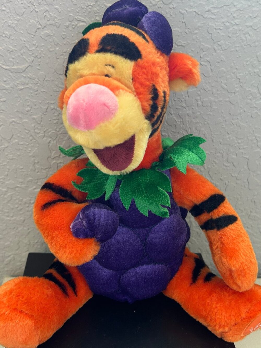 Disney Tigger Winnie the Pooh Plush in Grapes Costume